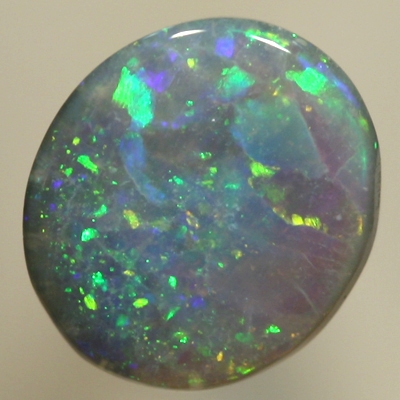 SOLID SEMI BLACK OPAL Lots of sparkles, bright fire